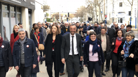 Inauguration du local de campagne