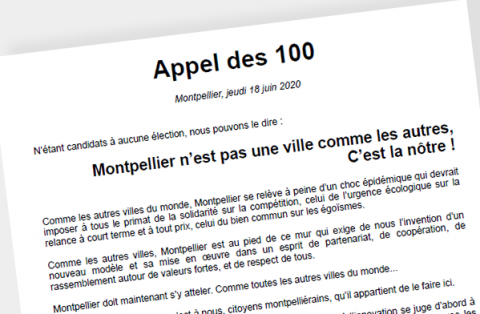 Appel des 100 pour Michaël Delafosse