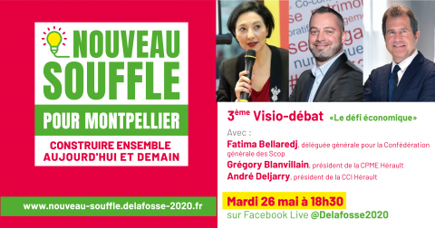 3e visio-débat : « Le défi économique »