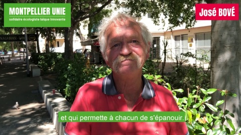 Le soutien de José Bové