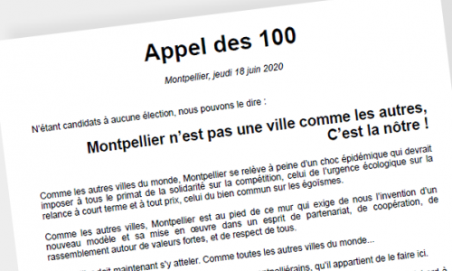 Appel des 100 pour Michaël Delafosse