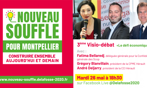 3e visio-débat : « Le défi économique »