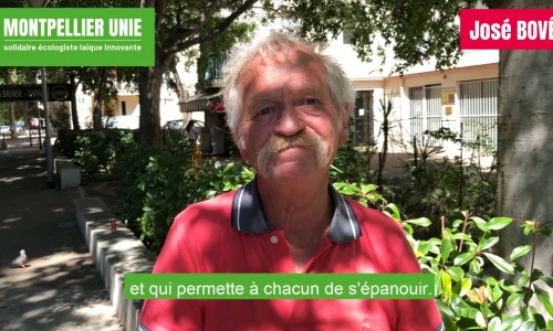 Le soutien de José Bové